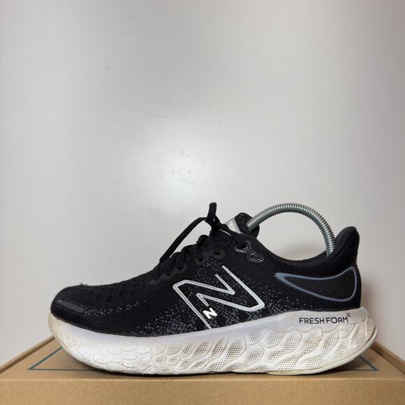 New Balance Shoes - New Balance 1080 v12 Womens Size 8.5 Black White Fresh Foam Running Shoes